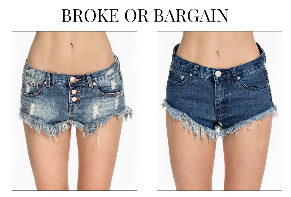 Broke or Bargain: De perfecte spijkershort Broke or Bargain: De perfecte spijkershort