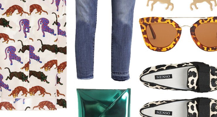 Styled by Manon #282 / Animal print blouse