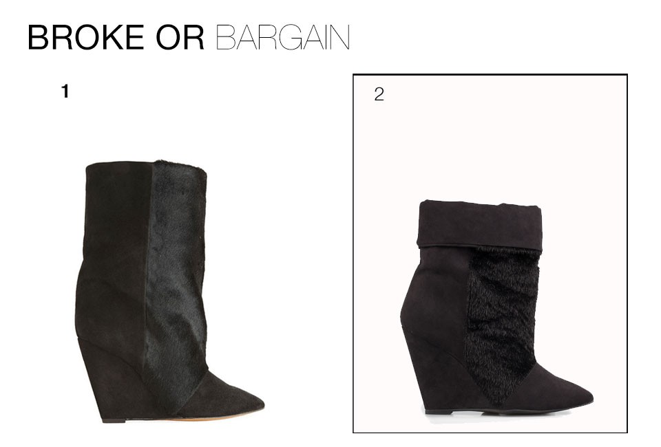 Broke or Bargain: Isabel Marant wedge boots Broke or Bargain: Isabel Marant wedge boots