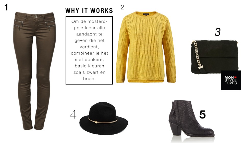Steal The Look: Mustard knit